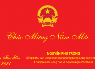 Tổng Bí thư, Chủ tịch nước Nguyễn Phú Trọng gửi thiếp chúc mừng năm mới