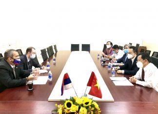 Tổng Lãnh sự Liên Bang Nga tại Thành phố Hồ Chí Minh thăm Liên hiệp các Hội khoa học và Kỹ thuật Thành phố Hồ Chí Minh