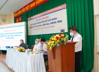 Phát biểu khai mạc Hội thảo Khoa học “Xây dựng Thành phố Hồ Chí Minh – Thành phố văn hóa, hiện đại, nghĩa tình”