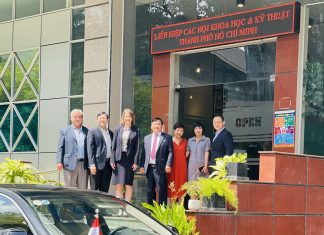 Tổng Lãnh Sự Hungary tại TP Hồ Chí Minh thăm Liên hiệp các Hội Khoa học và Kỹ thuật TP Hồ Chí Minh đầu năm 2022