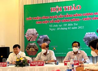 Bến Tre: Giới thiệu công nghệ sấy hàng nông – thủy sản bằng năng lượng mặt trời