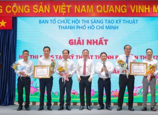 33 giải pháp nhận Giải thưởng Hội thi Sáng tạo Kỹ thuật TP.HCM lần thứ 27