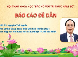 BÁO CÁO ĐỀ DẪN HỘI THẢO KHOA HỌC “BÁC HỒ VỚI TRÍ THỨC NAM BỘ”