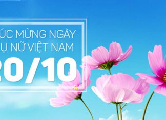 Chúc mừng ngày Phụ nữ Việt Nam 20/10
