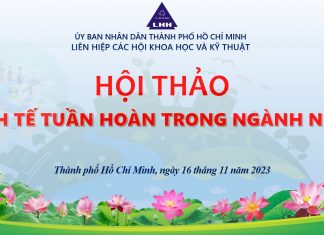 Hội thảo Kinh tế tuần hoàn trong các nhà máy xử lý nước đô thị