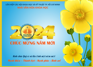 Nhà Văn hóa Khoa học chúc mừng năm mới 2024