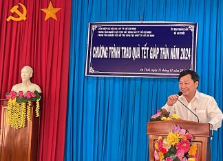 Chương trình trao quà Tết Giáp Thìn năm 2024 tại Xã An Thới, Tỉnh Bến Tre