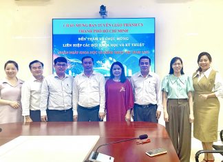 Ban Tuyên giáo Thành ủy TPHCM thăm, chúc mừng ngày Khoa học và Công nghệ Việt Nam 18/5