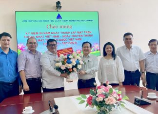 Ủy ban Mặt trận Tổ quốc Việt Nam TP. Hồ Chí Minh thăm và chúc mừng Liên hiệp các Hội Khoa học và Kỹ thuật TP. Hồ Chí Minh