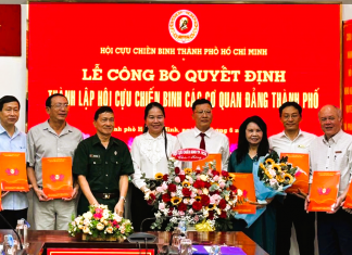 Đại hội đại biểu Hội Cựu chiến binh các cơ quan Đảng TPHCM lần thứ I: Phát huy truyền thống “Bộ đội Cụ Hồ”