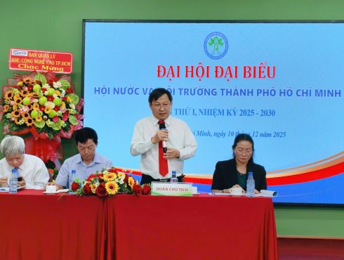 Hội Nước và Môi trường TP. Hồ Chí Minh tổ chức thành công Đại hội đại biểu nhiệm kỳ I (2025-2030)