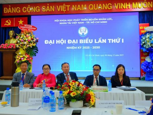 Hội Khoa học phát triển nguồn nhân lực, nhân tài Việt Nam – Thành phố Hồ Chí Minh tổ chức thành công Đại hội lần thứ I (nhiệm kỳ 2025-2030)