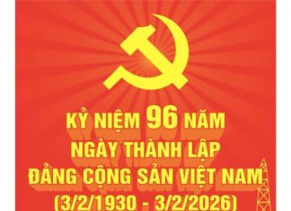 Kỷ niệm 96 năm ngày thành lập Đảng Cộng sản Việt Nam (3/2/1930 – 3/2/2026)