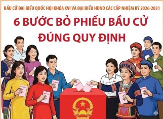 Bầu cử Quốc hội và Hội đồng nhân dân: 6 bước bỏ phiếu bầu cử đúng quy định