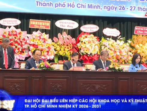 Bản tin lúc 20 giờ HTV về Đại hội Liên hiệp các Hội Khoa học và Kỹ thuật TP. Hồ Chí Minh nhiệm kỳ 2026-2031
