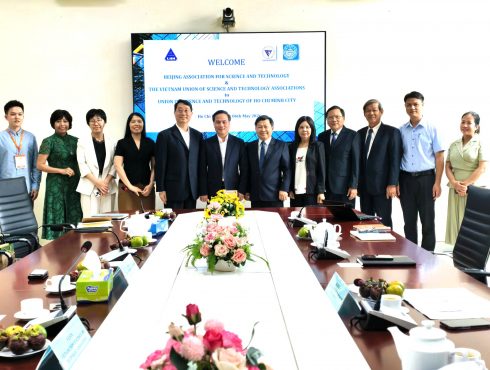 Hiệp hội Khoa học và Công nghệ Bắc Kinh (BAST) thăm Liên hiệp các Hội Khoa học và Kỹ thuật TP. Hồ Chí Minh