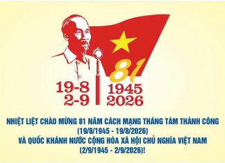Nhiệt liệt chào mừng 81 năm Cách mạng Tháng Tám thành công (19/8) và Quốc khánh nước Cộng hòa xã hội chủ nghĩa Việt Nam (02/9)