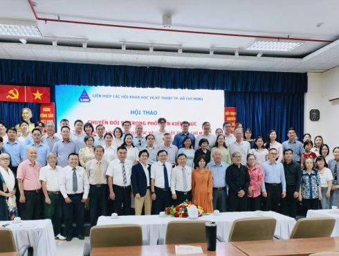 Một số hình ảnh Hội thảo “Chuyển đổi số trong phổ biến kiến thức tại Liên hiệp các Hội Khoa học và Kỹ thuật TP. Hồ Chí Minh phù hợp với bối cảnh mới”
